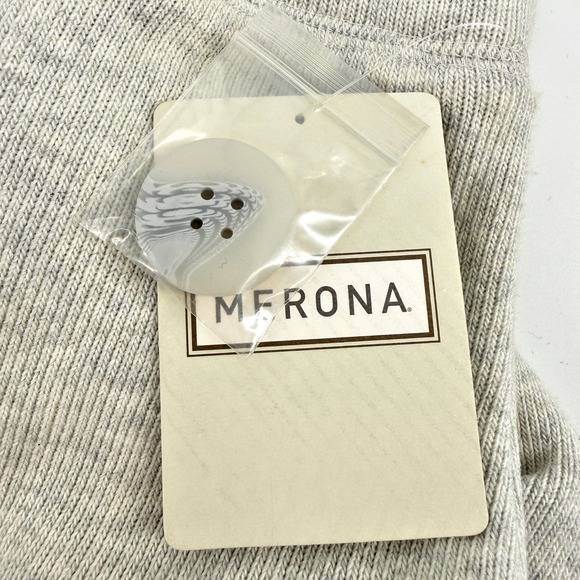 Merona Fleece Hoodie Heather Grey Womens Size XL Cozy Warm Sherpa Lined Hood NWT - Picture 9 of 16